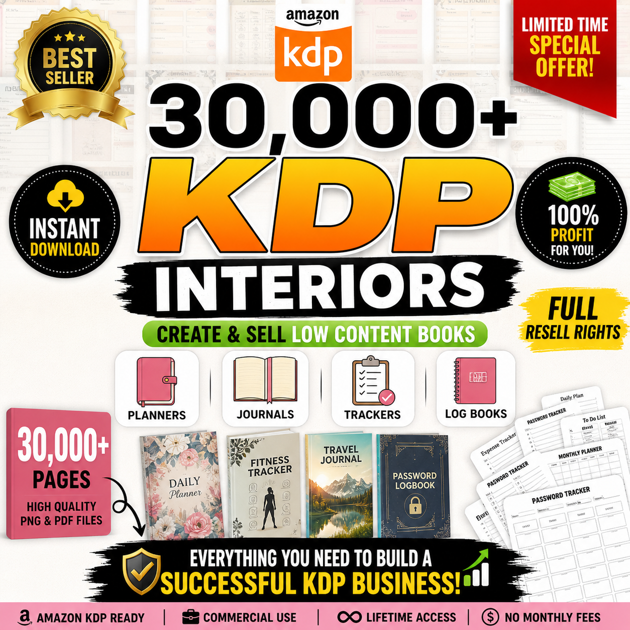 30,000+ KDP Interiors Bundle