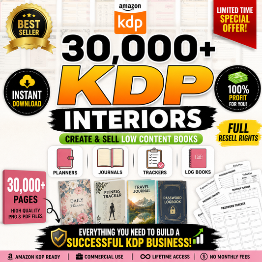 30,000+ KDP Interiors Bundle