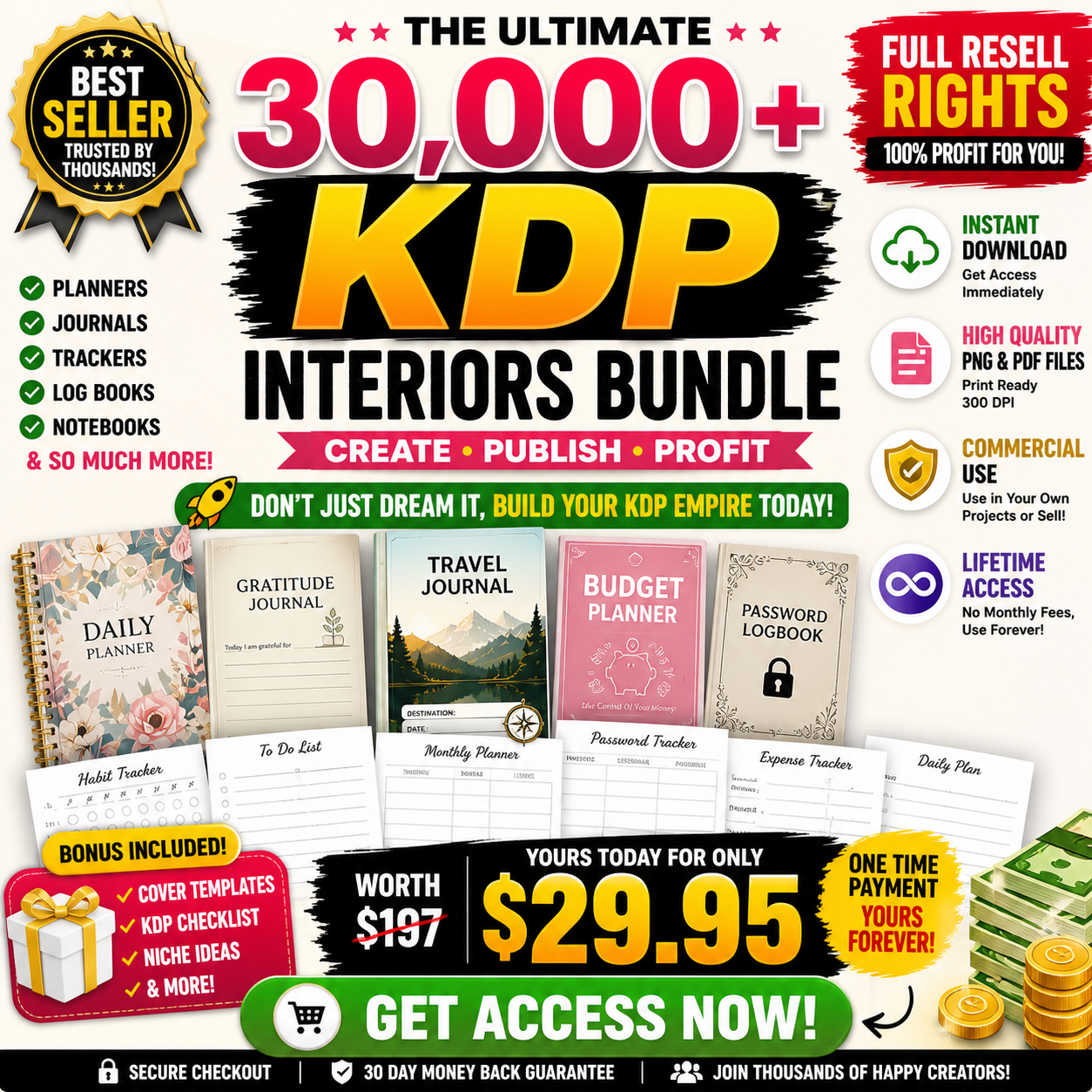30,000+ KDP Interiors Bundle